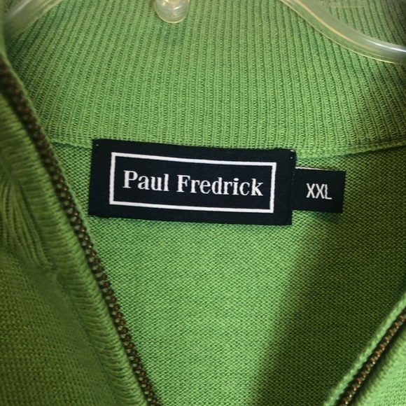 Paul Fredrick 1/4 Zip Pullover Sweater Vest   Size XXL - Picture 2 of 7